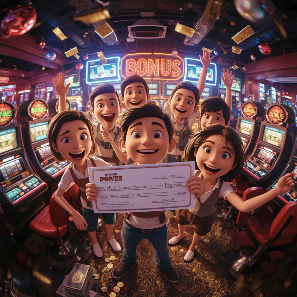 bonus in the hands of a man at STAR111 CASINO