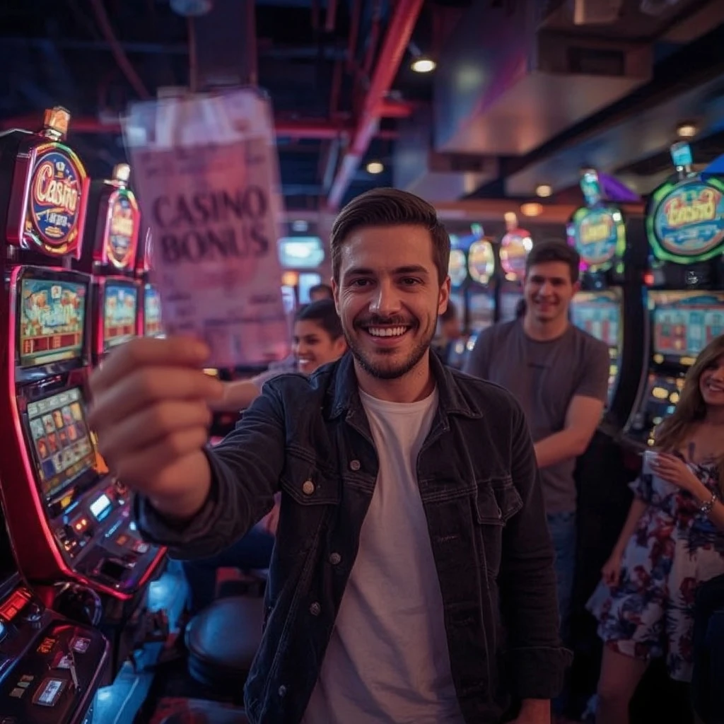 a person with a casino bonus STAR111 CASINO